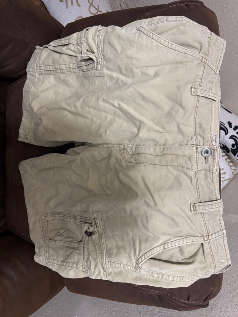 American Eagle Outfitters Men's Tan Cargo Shorts
